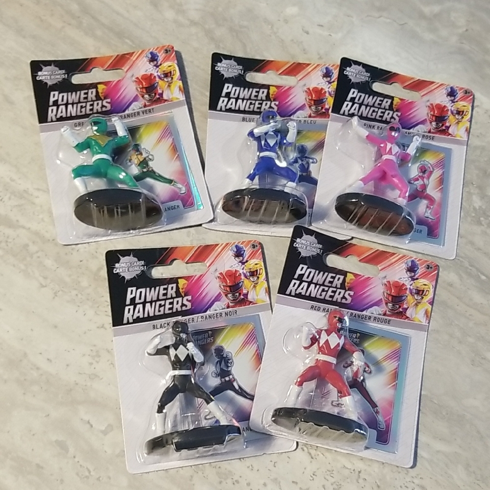 Power Rangers Action Figure Set